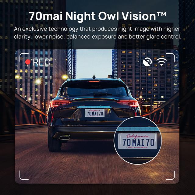 70mai Dash Cam Omni 360° Full View Vehicle Security Guard