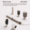 استشوار مشط حراري ومجفف شعر إيربوت 1400 واط Airbot Aria Hair Styler And Dryer HD198