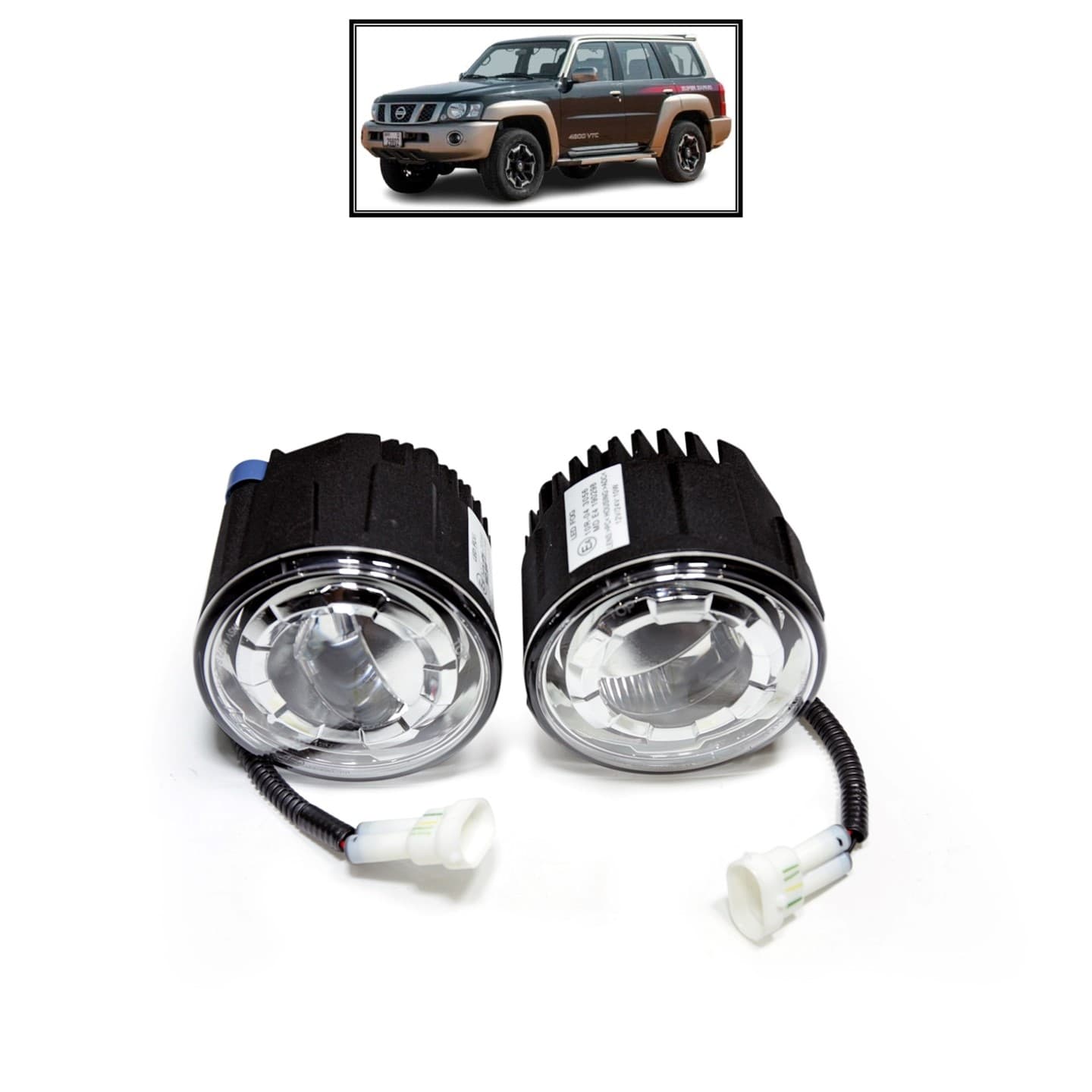 LED Fog Lights Nissan Patrol Y61 VTC GU