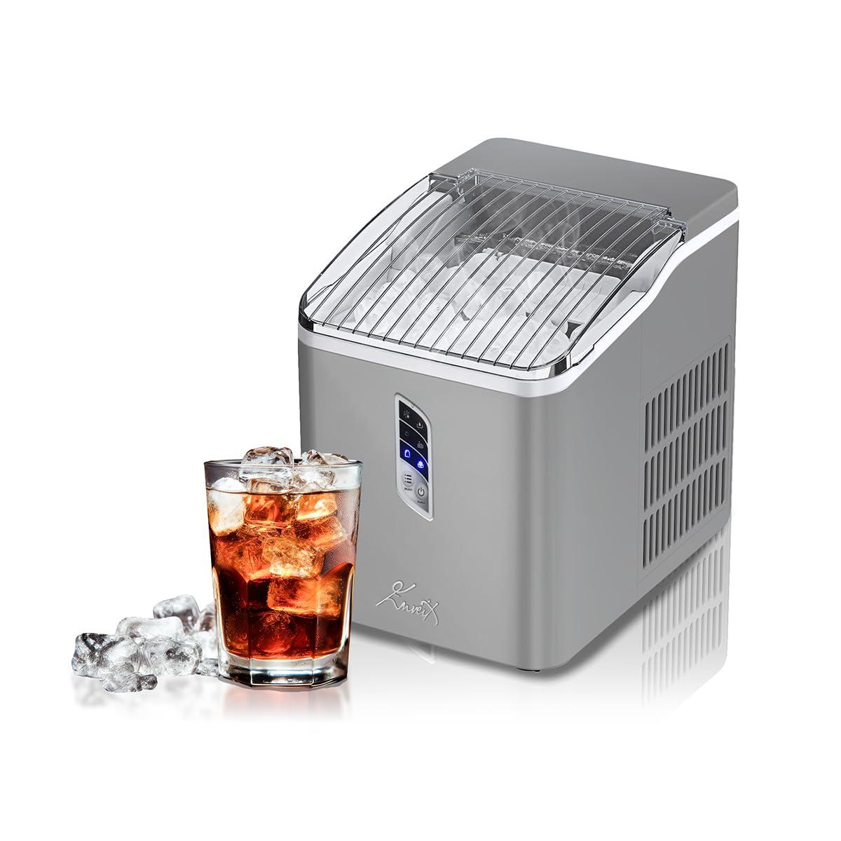 Enveix Automatic Ice Maker, 9 Cubes Ready in 6 Mins, 12Kg In 24 Hours