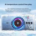 مروحة تبريد جوال ريد ماجيك مغناطيسية مع إضاءة Nubia RedMagic Magnetic Cooler 4 Pro - SW1hZ2U6MzA1ODQyMw==