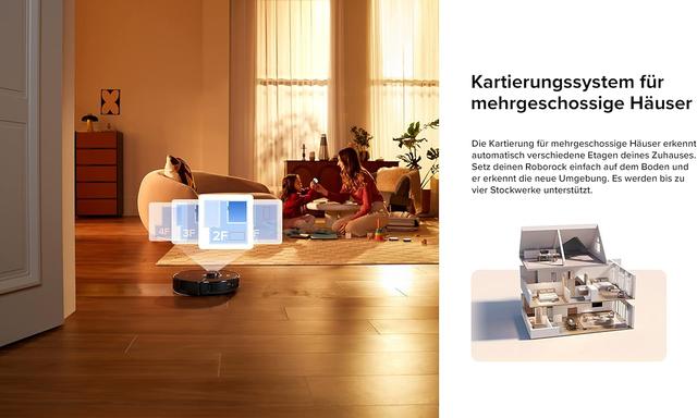 مكنسة روبوت التنظيف روبوروك اس 8 الترا مع صندوق للغبار 6000 باسكال 5200 مللي أمبير Xiaomi Roborock S8 Pro Ultra Robot Vacuum