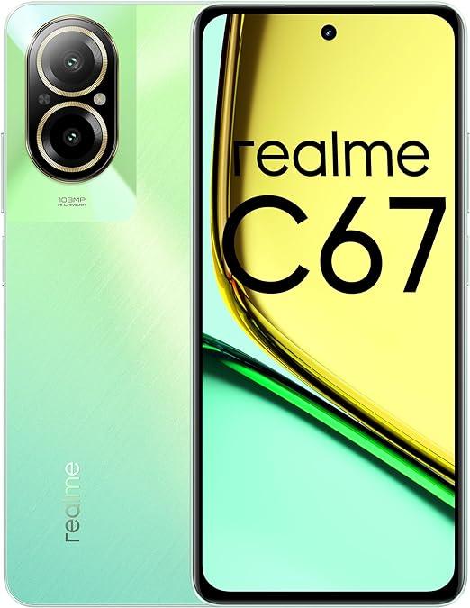 موبايل جوال ريل مي سي 67 رامات 8 جيجا ومساحة تخزين 256 جيجا Realme C67 Dual Sim Smartphone TRA