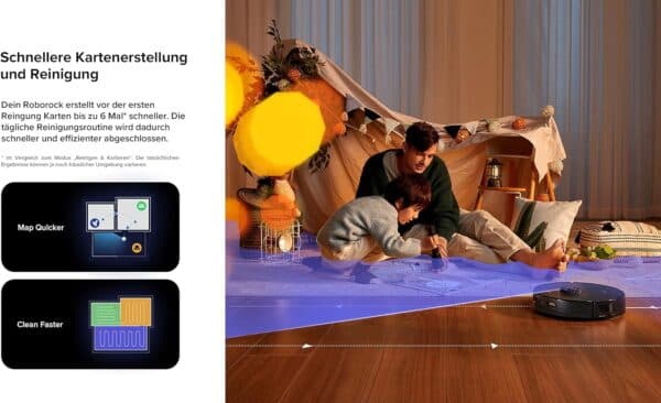 مكنسة روبوت التنظيف روبوروك اس 8 الترا مع صندوق للغبار 6000 باسكال 5200 مللي أمبير Xiaomi Roborock S8 Pro Ultra Robot Vacuum