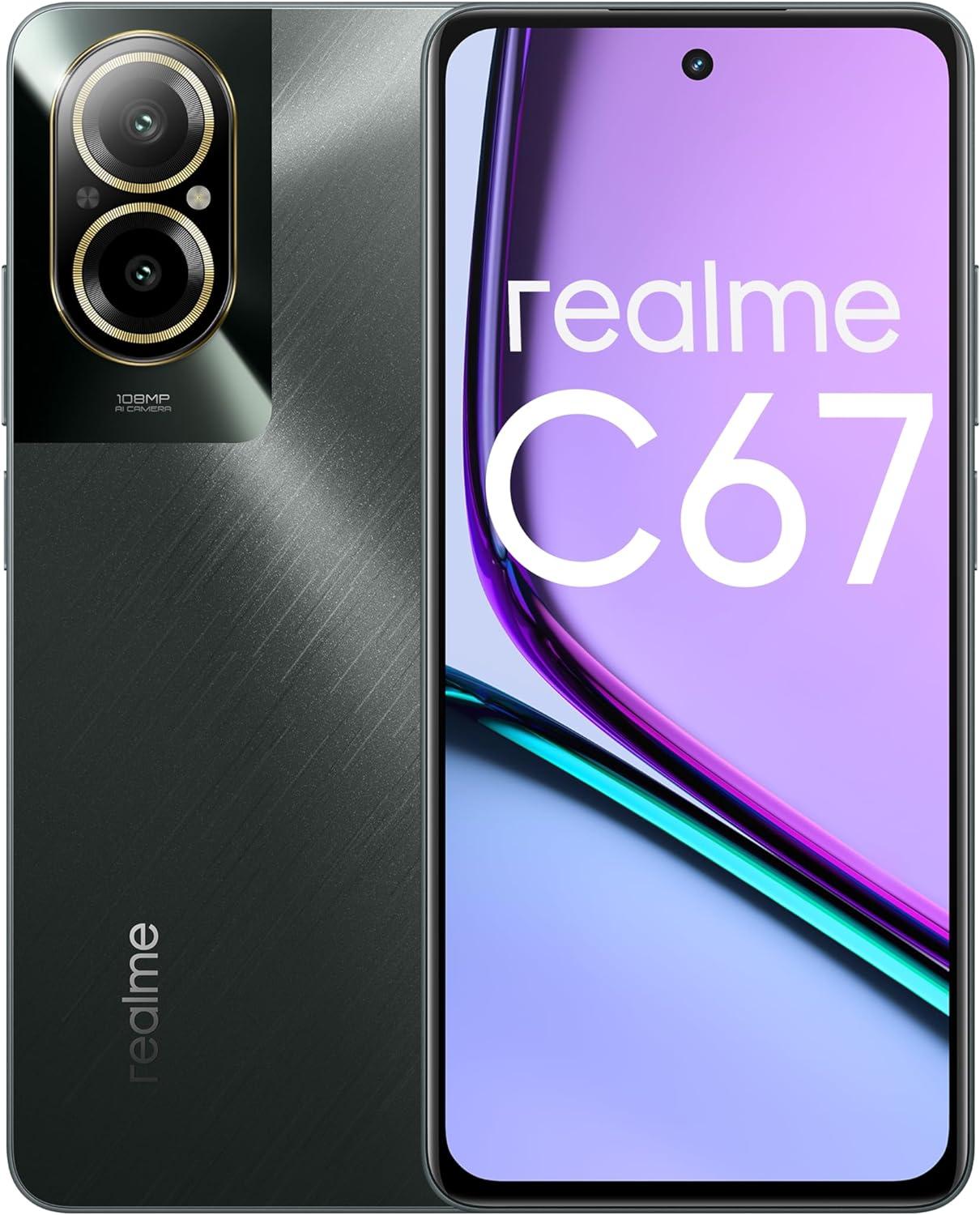 موبايل جوال ريل مي سي 67 رامات 8 جيجا ومساحة تخزين 256 جيجا Realme C67 Dual Sim Smartphone TRA