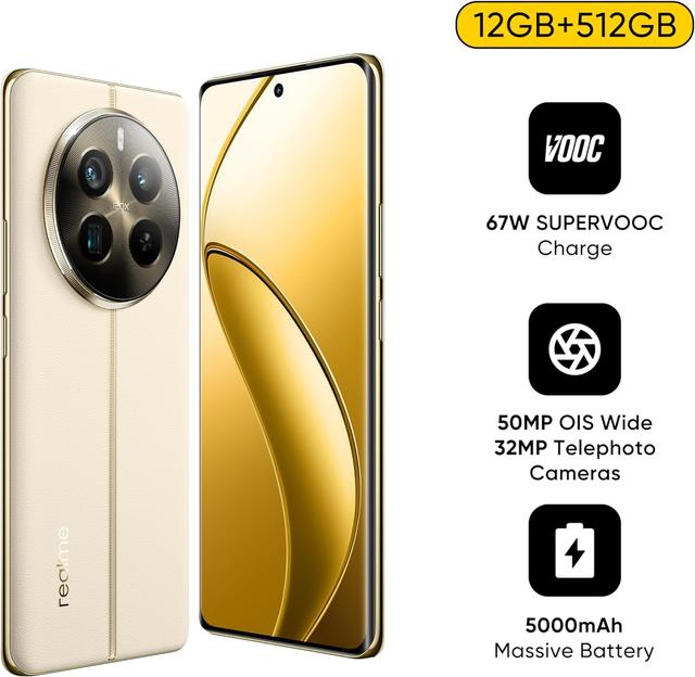 موبايل جوال ريلمي 12 برو رامات 12 جيجا – 512 جيجا تخزين Realme 12 Pro 5G Smartphone