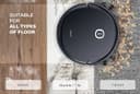 مكنسة روبوت التنظيف ايكوفاكس 3200 مللي أمبير Ecovacs Deebot U2 Pro Robotic Vacuum Cleaner - 90922