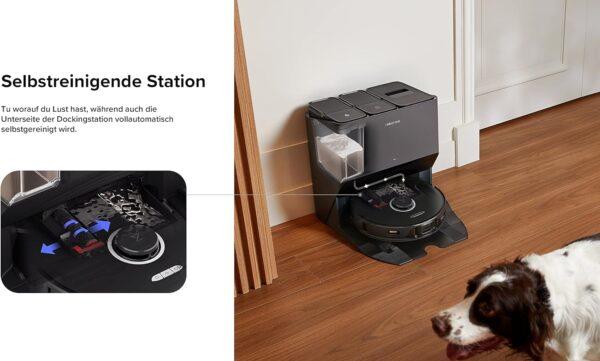 مكنسة روبوت التنظيف روبوروك اس 8 الترا مع صندوق للغبار 6000 باسكال 5200 مللي أمبير Xiaomi Roborock S8 Pro Ultra Robot Vacuum