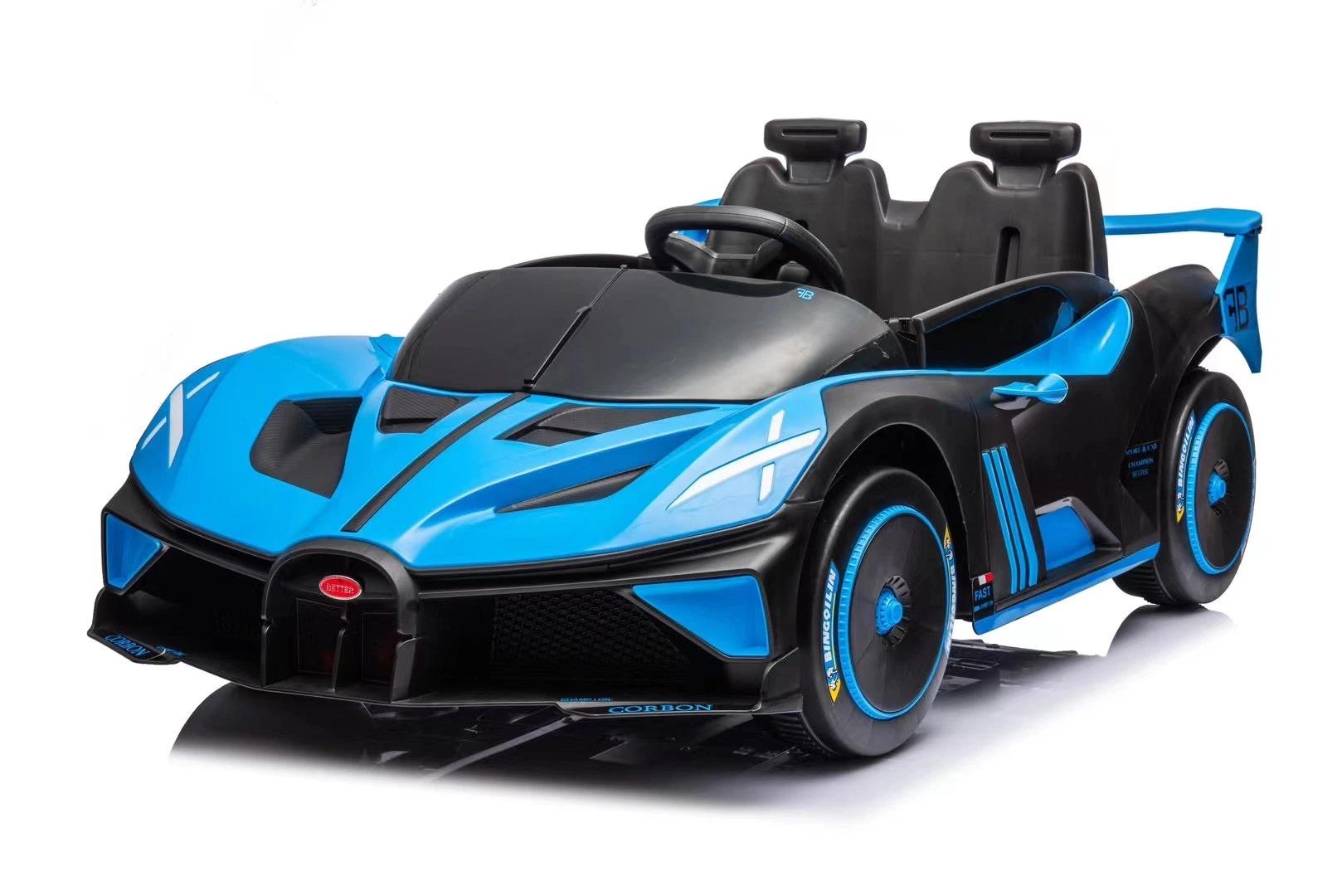 سيارة اطفال كبيرة درفت كهربائية بوجاتي بوليد 12 فولت مع ريموت Kids Ride On Bugatti Bolide Electric Car