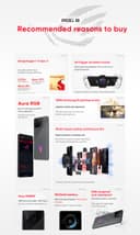 موبايل جوال اسوس روج 8 رامات 12 جيجا – 256 جيجا تخزين نسخة صينية Asus ROG Phone 8 5G Smartphone