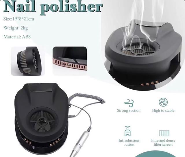 جهاز ملمع اظافر ومبرد كهربائي 36 واط Professional 2 in 1 Nail Polisher - SW1hZ2U6MzA1NTY5NQ==