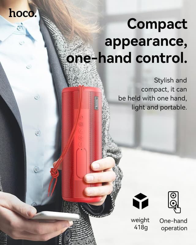 Hoco HC11 Bora Wireless Speaker With Flashlight 1200mAh