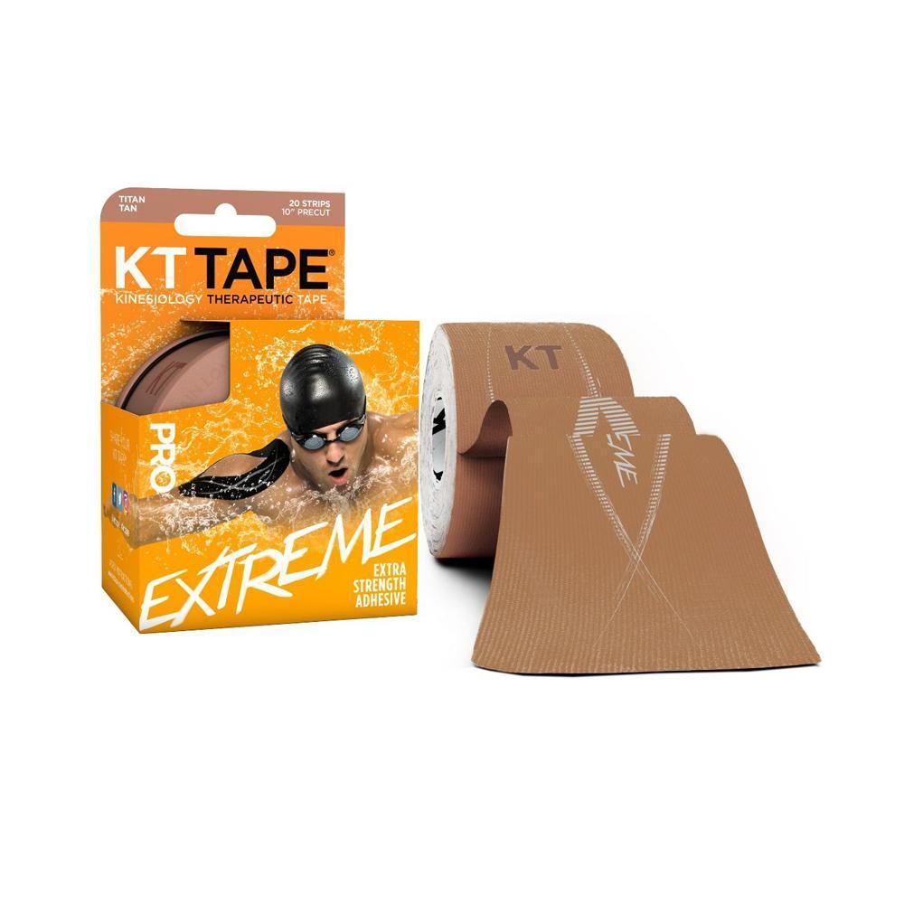 KT TAPE Pro Extreme PreCut 20 Strips Titan Tan