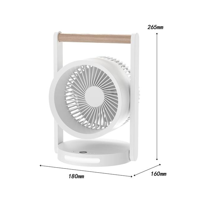 Portable Desk Fan with 4 Speed - SW1hZ2U6MzE0MjY1NQ==