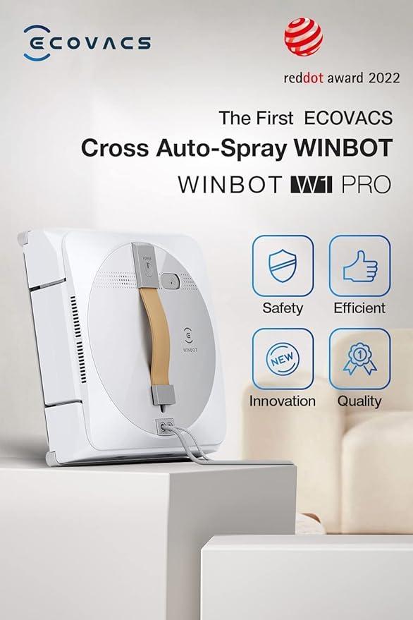 Ecovacs Winbot W1 Pro Window Cleaning Robot - SW1hZ2U6MzA5MTEyNg==
