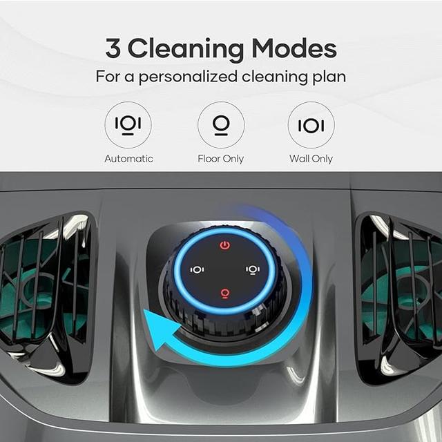 روبوت مكنسة تنظيف المسبح ايبر سيجل برو 200 واط 9000 مللي أمبير Aiper Seagull Pro Cordless Robotic Pool Cleaner - SW1hZ2U6MzA4ODQ5OA==