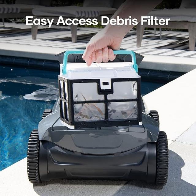 روبوت مكنسة تنظيف المسبح ايبر سيجل برو 200 واط 9000 مللي أمبير Aiper Seagull Pro Cordless Robotic Pool Cleaner