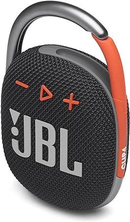 JBL Clip 4 Portable Wireless Speaker - Black/Orange