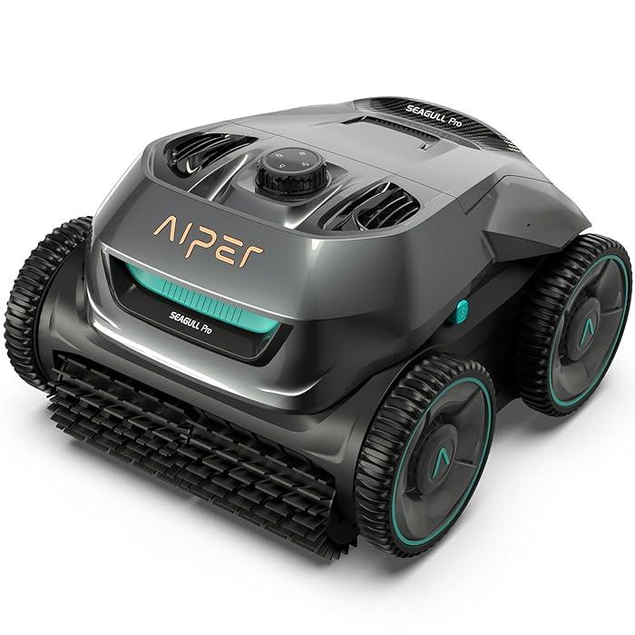 روبوت مكنسة تنظيف المسبح ايبر سيجل برو 200 واط 9000 مللي أمبير Aiper Seagull Pro Cordless Robotic Pool Cleaner