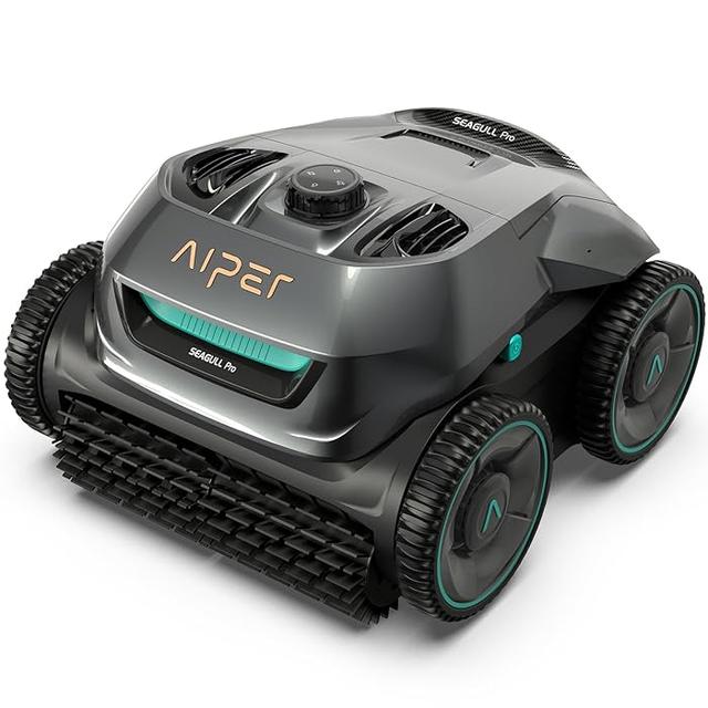 روبوت مكنسة تنظيف المسبح ايبر سيجل برو 200 واط 9000 مللي أمبير Aiper Seagull Pro Cordless Robotic Pool Cleaner - SW1hZ2U6MzA4ODUwOA==