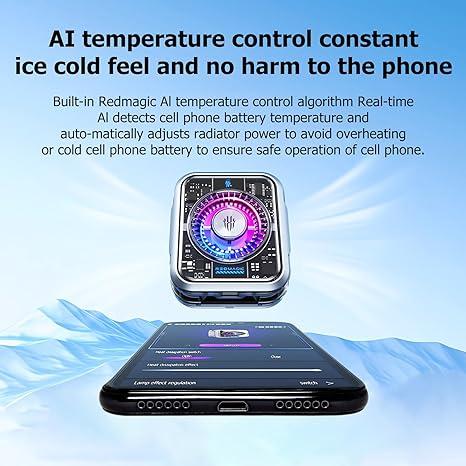 مروحة تبريد مغناطيسية لجوال ريد ماجيك Nubia RedMagic Magnetic Phone Cooler 5 Pro