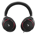 Bloody M550 Dynamic Hifi Gaming Headphones with Hybrid Diaphragm, In-Line Mic & Detachable Cable, Foldable Design, Tangle-Free Cube Braided Cable - Black / Red - SW1hZ2U6MzExMjc0NQ==