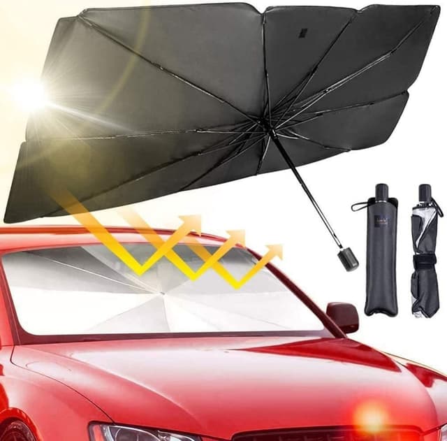 مظلة شمسية سيارة مضادة للحرارة قابلة للطي باستيك Bastec Car umbrella BC2531 - SW1hZ2U6MzEzMjA4OA==