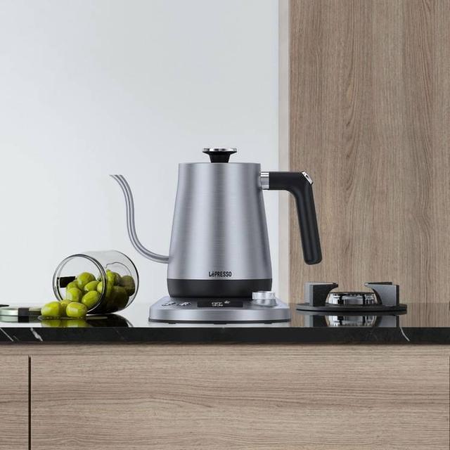 LePresso Pour-Over Kettle Electric Temperature Control - Gray - SW1hZ2U6MzEwMTAwOQ==