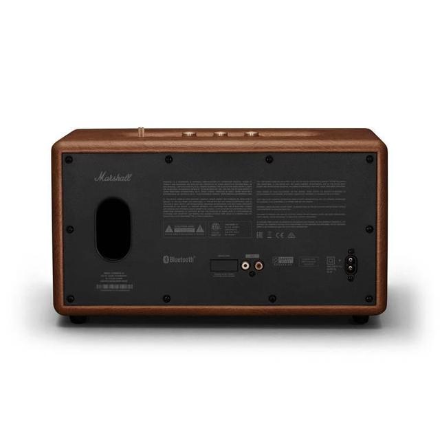 مكبر صوت لاسلكي مع مدخل 3.5 ملم وRCA بني مارشال Marshall Stanmore III Wireless Portable Stereo Bluetooth Speaker Brown - SW1hZ2U6MzA5OTk4Ng==