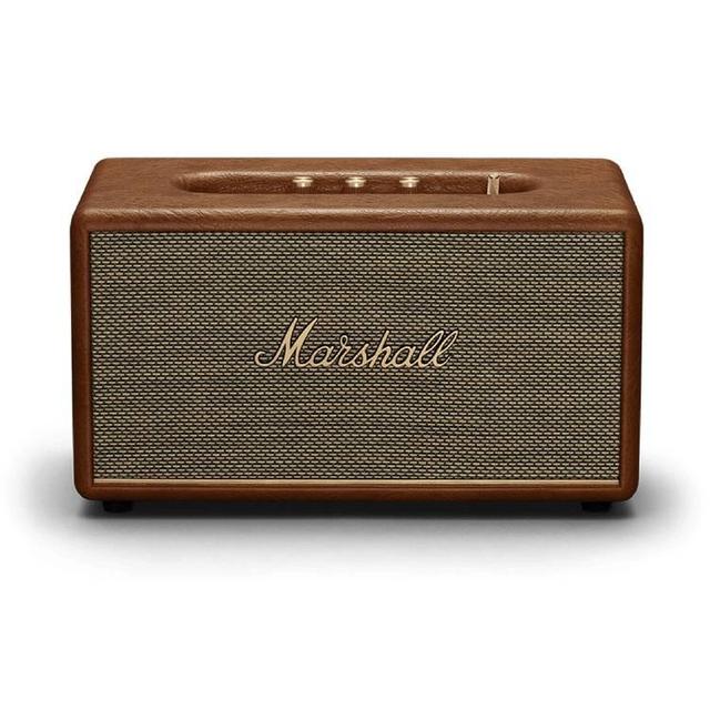 مكبر صوت لاسلكي مع مدخل 3.5 ملم وRCA بني مارشال Marshall Stanmore III Wireless Portable Stereo Bluetooth Speaker Brown - SW1hZ2U6MzA5OTk4MQ==