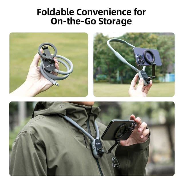 حامل جوال رقبة مغناطيسي للتصوير تيليسين Telesin Phones Magnetic Neck Mount