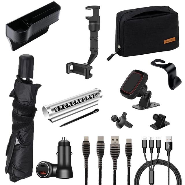 مجموعة مستلزمات السيارة باستيك 12 في 1 Bastec Car Package Special Collection