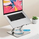 ستاند لابتوب محمول باستيك قابل للطي والدوران 360 درجة Bastec Laptop And Tablet Holder Stand