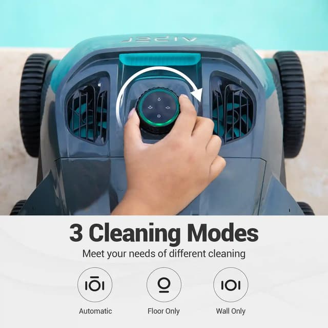 روبوت مكنسة تنظيف المسبح ايبر سيجل برو 200 واط 9000 مللي أمبير Aiper Seagull Pro Cordless Robotic Pool Cleaner