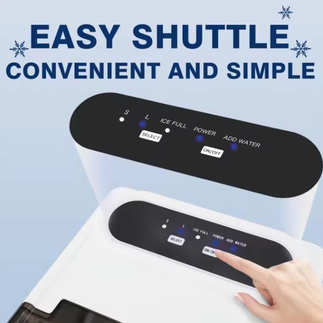 صانعة ثلج منزلية دي اس بي 1.4 لتر 165 واط Dsp KD8001 Ice Maker Machine