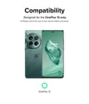 لاصقة حماية الشاشة أربع طبقات لجهاز ون بلس 12 قطعتين رينجكي Ringke Dual Easy Film Compatible with OnePlus 12 Screen Protector