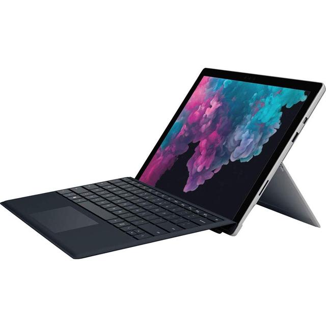 لاب توب مايكروسوفت سيرفيس برو 6 مستعمل كور اي 7 الجيل الثامن مع رام 16 جيجابايت وذاكرة 512 جيجابايت بلانتينوم مايكروسوفت Pre-owned Microsoft Surface Pro 6 2018 with Keypad and Touch Screen Display - SW1hZ2U6MzE1NzI5NA==