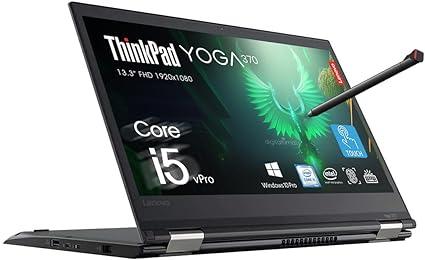 Renewed Lenovo ThinkPad Yoga 370 2in1 Touch w/Pen, Intel Core i5-7300U, 13.3" FHD, 16GB RAM 512GB SSD, Backlit KB, FP Reader, Thunderbolt 3, MicroSD Reader, Windows 10 Pro - (16GB RAM | 512GB SSD)