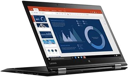 Renewed - ThinkPad X1 Yoga G3 Laptop With 14.1-Inch Touchscreen Display,intel Core i7/8th Gen/16GB RAM/512GB SSD/Windows 11 Pro English Black