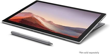 لاب توب مايكروسوفت مستعمل بدون كيبورد وقلم مع معالج كور اي 5 الجيل العاشر ورام 8 جيجابايت وهارد 256 جيجابايت بلانتينيوم مايكروسوفت Pre-owned Microsoft Surface Pro 7 Without KeyBoard and Pen - SW1hZ2U6MzE1NzE3OQ==