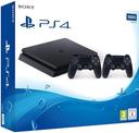 Renewed - Sony PlayStation 4 Console with 2 DualShock Controller (500GB, Black) - 732319