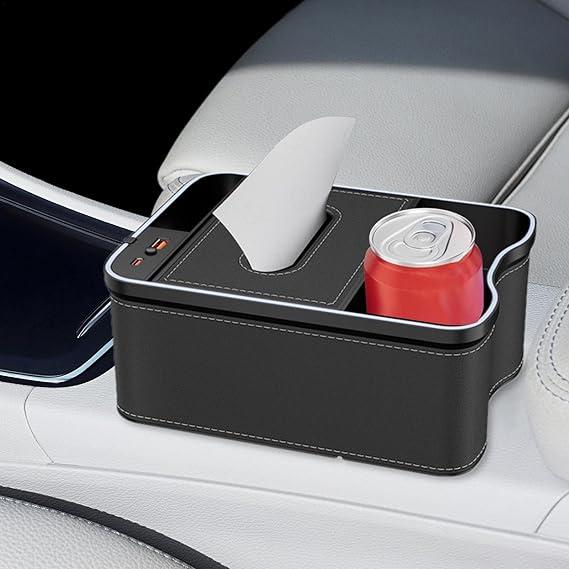 Car Armrest Storage Box Organizer