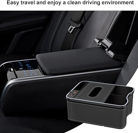 Car Armrest Storage Box Organizer