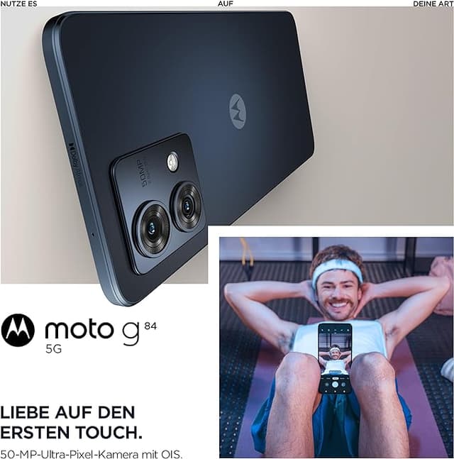 موبايل جوال موتورولا جي 84 رامات 12 جيجا – 256 جيجا تخزين Motorola Moto G84 Smartphone