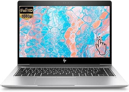 لاب توب hp مجدد مع معالج كور اي 5 الجيل الثامن ورام 16 جيجابايت وذاكرة 512 جيجابايت 14 بوصة اتش بي Renewed HP EliteBook 840 G6 Business Laptop with Backlit Keyboard