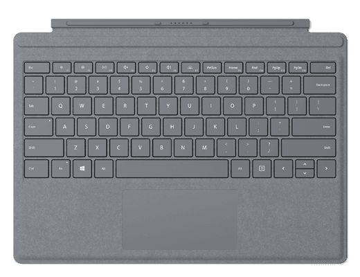 لاب توب مايكروسوفت سيرفيس برو 6 مستعمل كور اي 7 الجيل الثامن مع رام 16 جيجابايت وذاكرة 512 جيجابايت بلانتينوم مايكروسوفت Pre-owned Microsoft Surface Pro 6 2018 with Keypad and Touch Screen Display