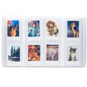 O Ozone 128 Pockets Card Size Pockets Fujiflims Mini Photo Album for Fujifilm Instax Mini 9 7s 8 8+ 25 26 50s 70 90 Instant Camera Name Card, Photo Book (Light Blue)