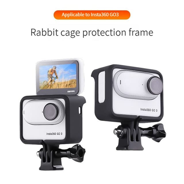 حامل كاميرا انستا 360 جو 3 أوزون O Ozone Protective Housing Case Compatible for Insta360 Go3 Accessories