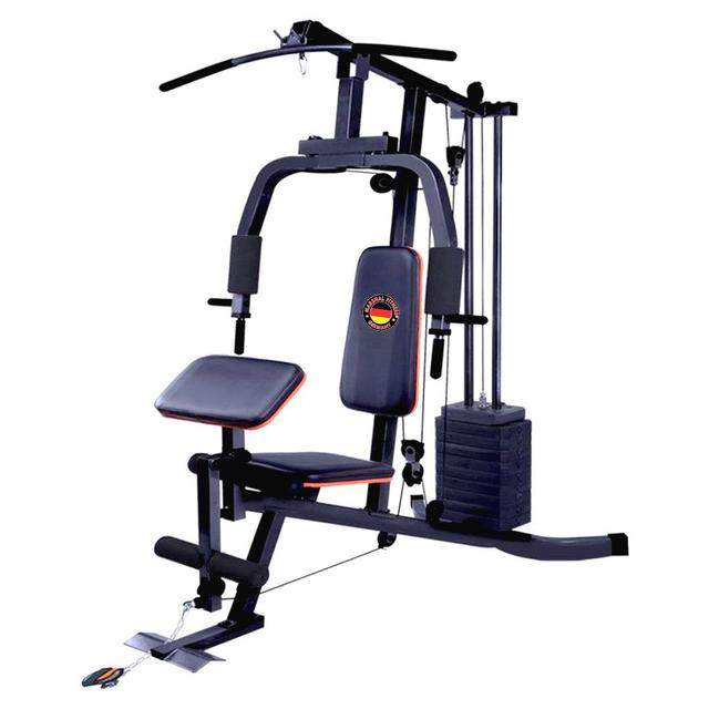 جهاز التمارين الرياضية جيم منزلي مارشال فتنس Marshal Fitness Home Gym Machine 98 LBS Weight Stacks - SW1hZ2U6MzE1NzMzOQ==