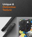 Ringke Onyx Case Compatible with iPhone 15 Pro Max, Enhanced Grip Tough Flexible TPU Shockproof Rugged TPU Bumper Drop Protection Phone Cover [ Designed for iPhone 15 Pro Max ] - Sticker